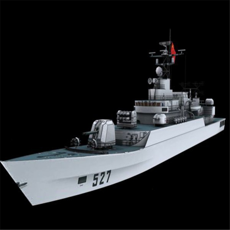 夏县3d护卫舰模型